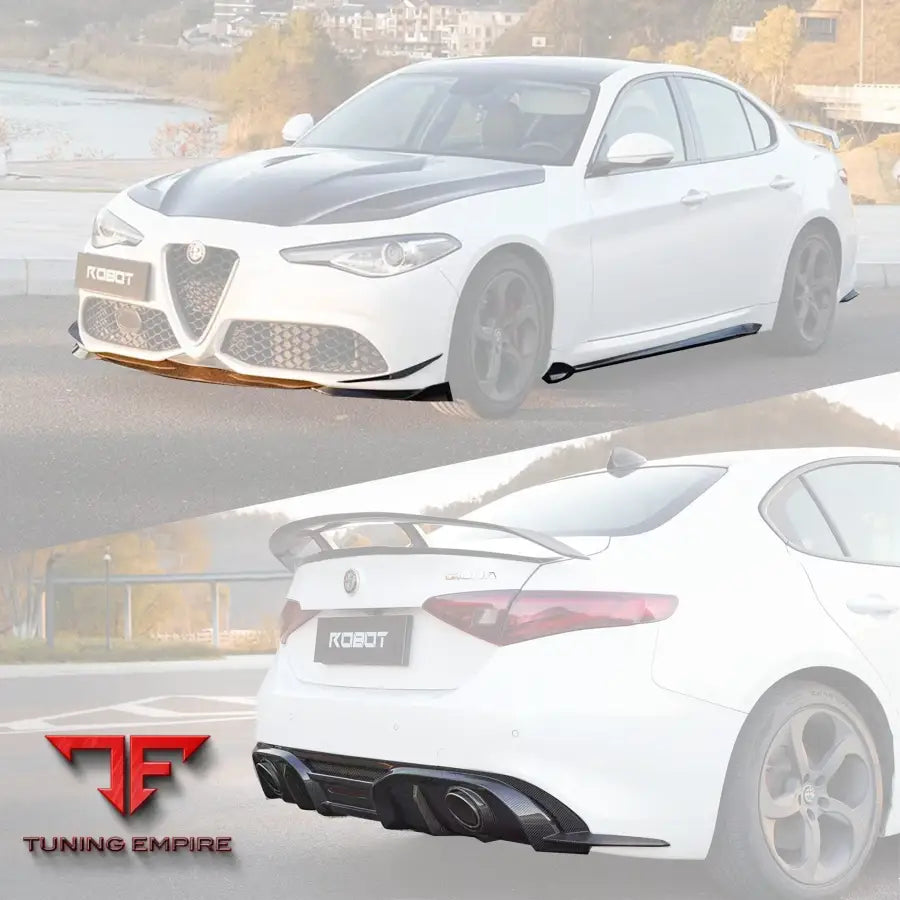 ROBOT Alfa Romeo Giulia Lowline Body Kit (Hydrogai Series) - Base FRP kit - Full Body Kits