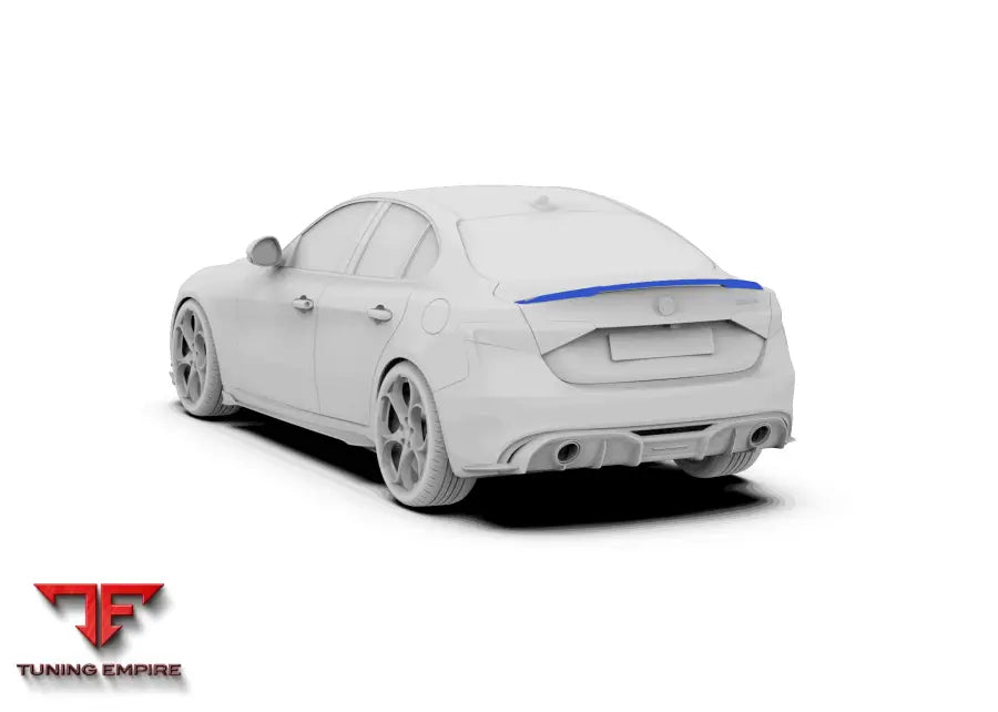 ROBOT Alfa Romeo Giulia Spoiler Options - Spoilers & Rear Wings