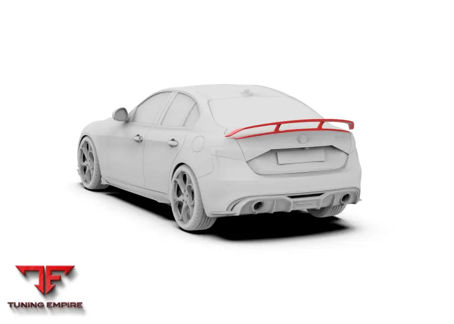 ROBOT Alfa Romeo Giulia Spoiler Options - Spoilers & Rear Wings
