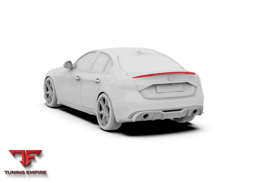 ROBOT Alfa Romeo Giulia Spoiler Options - Spoilers & Rear Wings