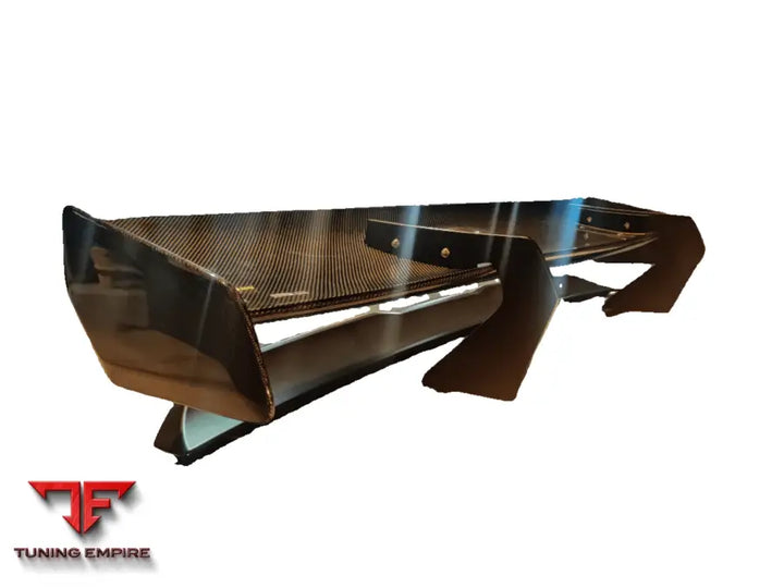 ROBOT Carbon Fiber or FRP Swan Neck Hammer GT Wing For Dodge Challenger Scatpack RT Hellcat - Spoilers & Rear Wings