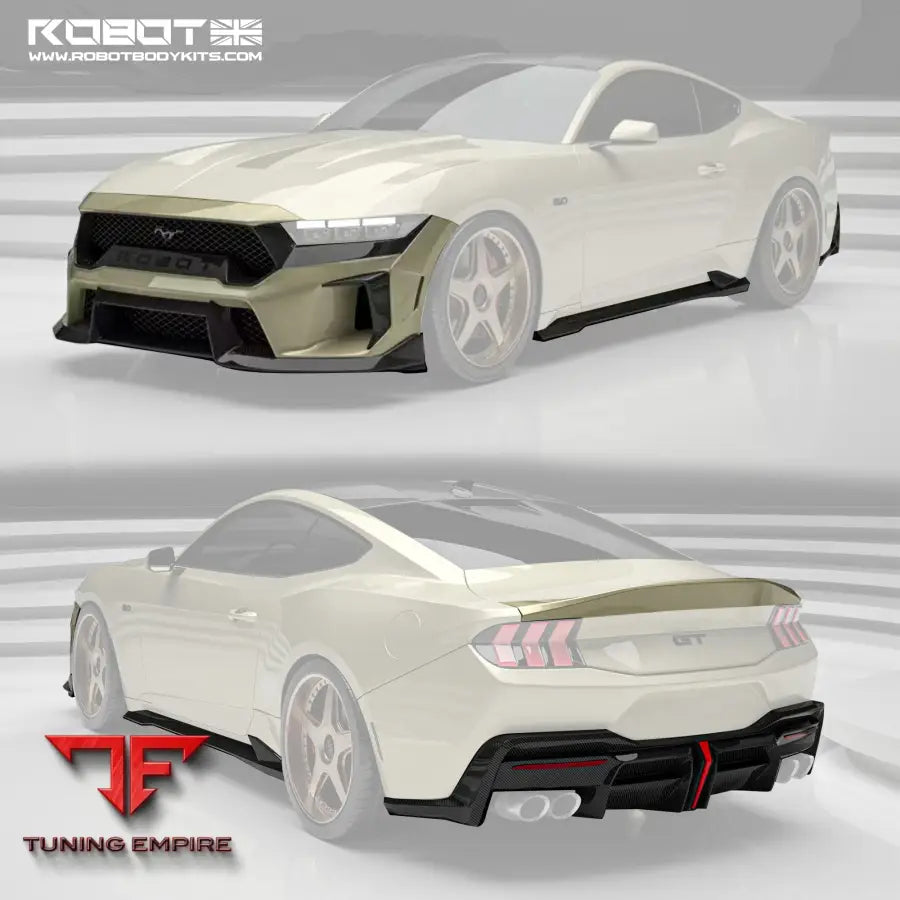 ROBOT Ford Mustang S650 V1 FRP Full Narrowbody Body Kit - Full Body Kits