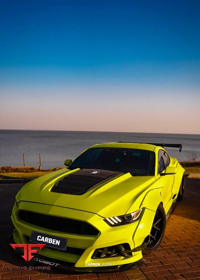 ROBOT Ford Mustang V2 Hood / Bonnet (S550.1) - Bonnets & Hoods