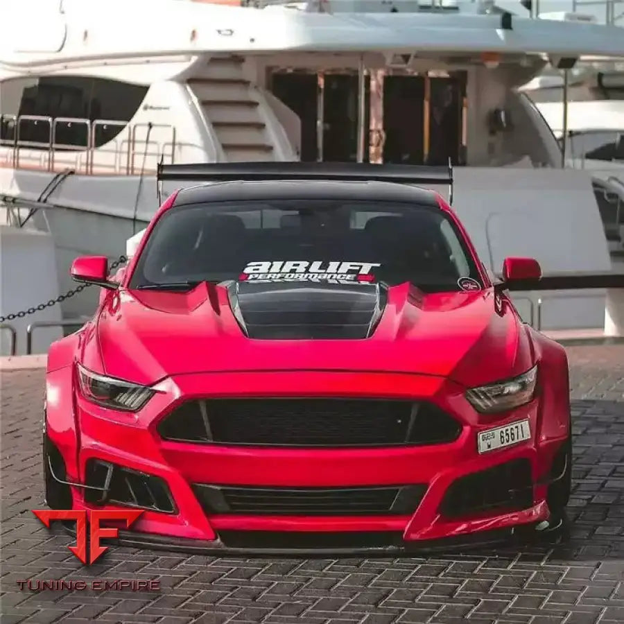ROBOT Ford Mustang V2 Hood / Bonnet (S550.1) - Bonnets & Hoods
