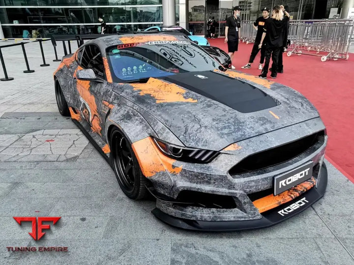 ROBOT Ford Mustang V2 Hood / Bonnet (S550.1) - Bonnets & Hoods