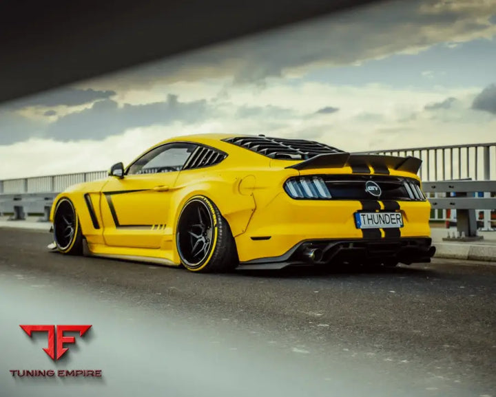 ROBOT Ford Mustang V2 Rear Diffuser (S550.1) - Rear Bumpers & Diffusers