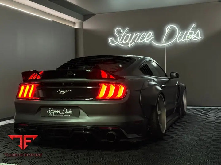 ROBOT Ford Mustang V2 Rear Diffuser (S550.1) - Rear Bumpers & Diffusers