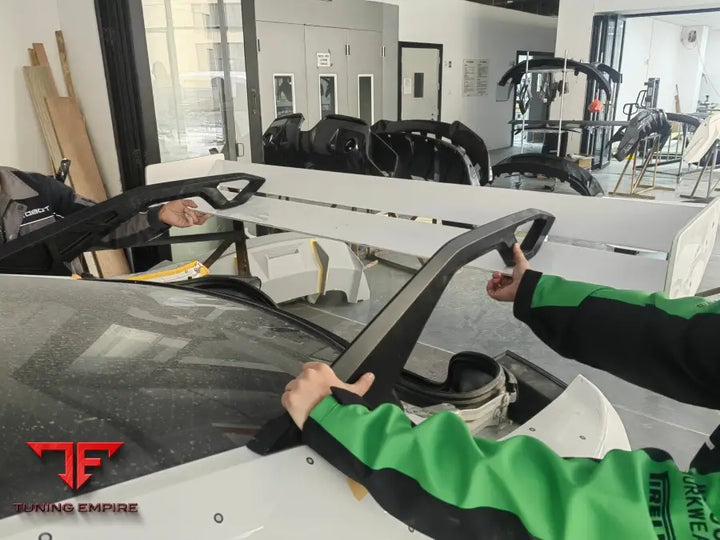 ROBOT Ford Mustang V5 GTR Widebody Spoiler/Wing for S550.1 S550.2 & S650 - Spoilers & Rear Wings