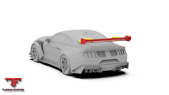 ROBOT Ford Mustang V5 GTR Widebody Spoiler/Wing for S550.1 S550.2 & S650 - Spoilers & Rear Wings