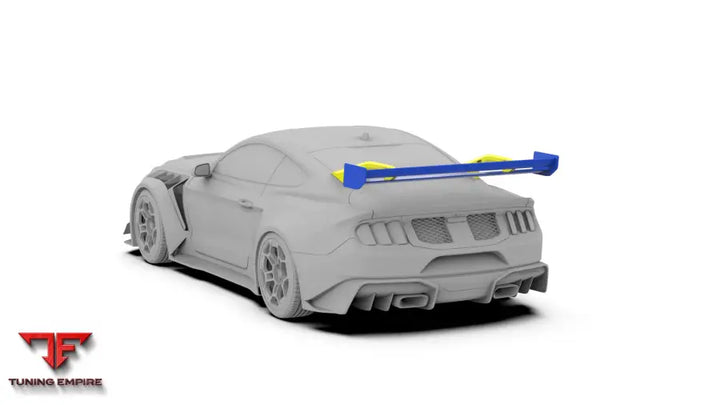 ROBOT Ford Mustang V5 GTR Widebody Spoiler/Wing for S550.1 S550.2 & S650 - Spoilers & Rear Wings