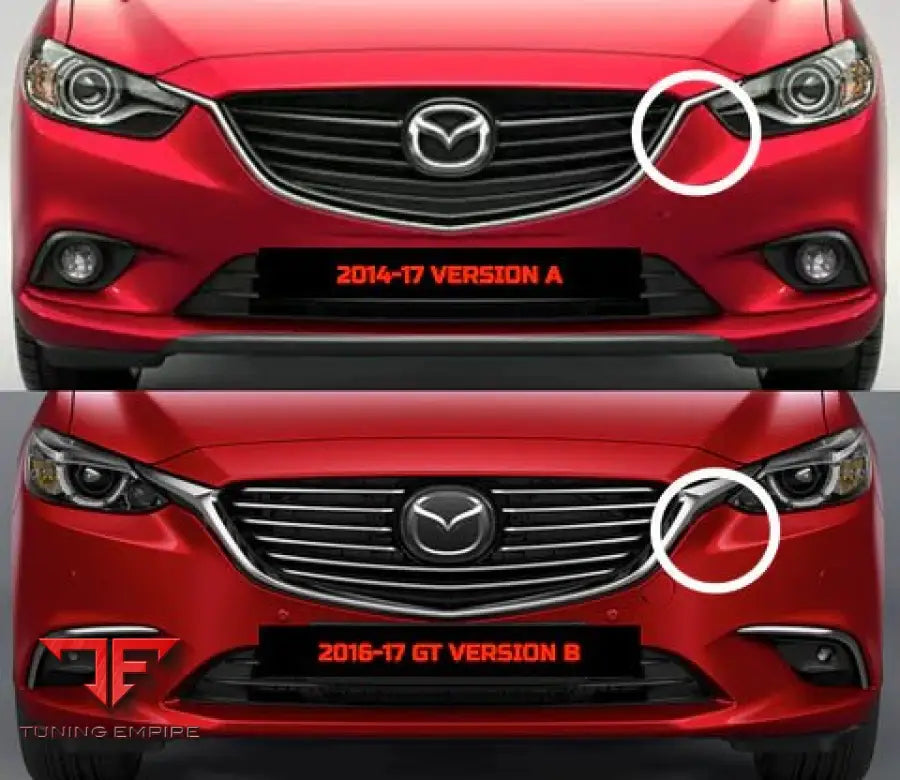 ROBOT Mazda 6 2014-2017 Front Bumper & Front Lip - Front Bumpers & Splitters