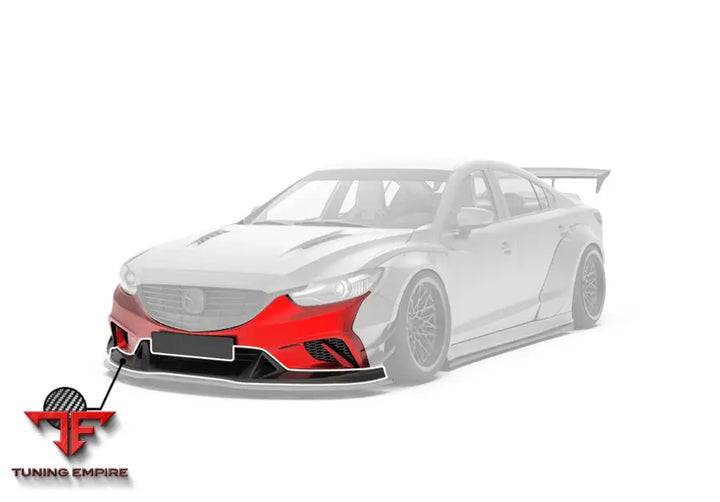 ROBOT Mazda 6 2014-2017 Front Bumper & Front Lip - Front Bumpers & Splitters