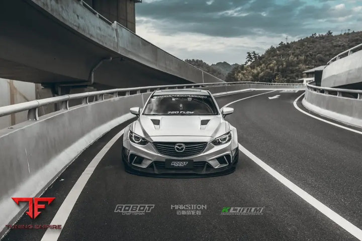 ROBOT Mazda 6 2014-2017 Plus Body Kit FRP Complete Widebody Kit - Full Body Kits