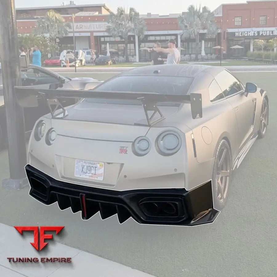 ROBOT Nissan GTR Narrowbody R35 Rear Diffuser - Rear Bumpers & Diffusers