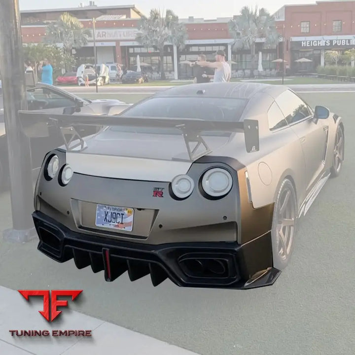 ROBOT Nissan GTR Narrowbody R35 Rear Diffuser - Rear Bumpers & Diffusers