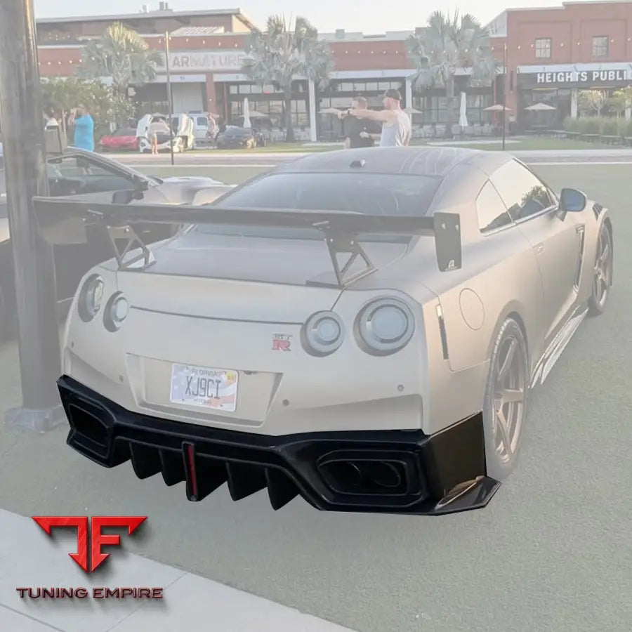 ROBOT Nissan GTR Narrowbody R35 Rear Diffuser - Rear Bumpers & Diffusers