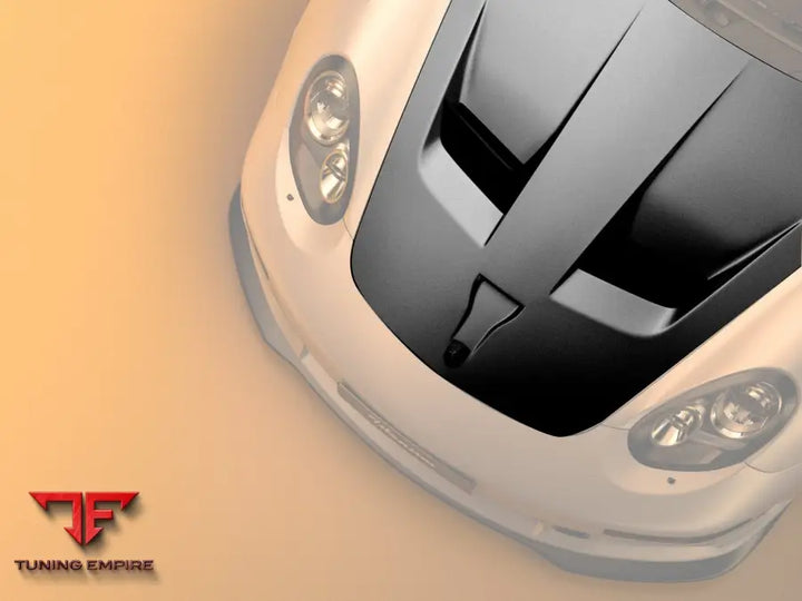 ROBOT Porsche 987.1 | 987.2 (2005–2012) Cayman / Boxter FRP & Partial Carbon Bonnet - Bonnets & Hoods