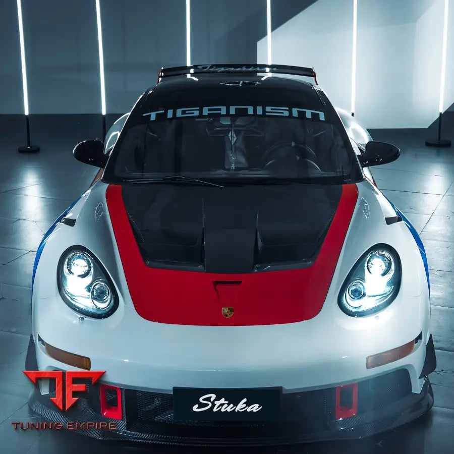 ROBOT Porsche 987.1 | 987.2 (2005–2012) Cayman / Boxter FRP & Partial Carbon Bonnet - Bonnets & Hoods