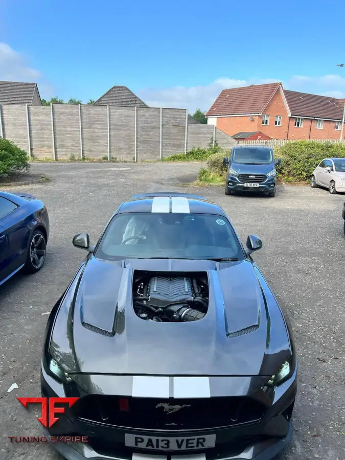 ROBOT S550 Ford Mustang FRP/Carbon Dawn Bonnet - Bonnets & Hoods
