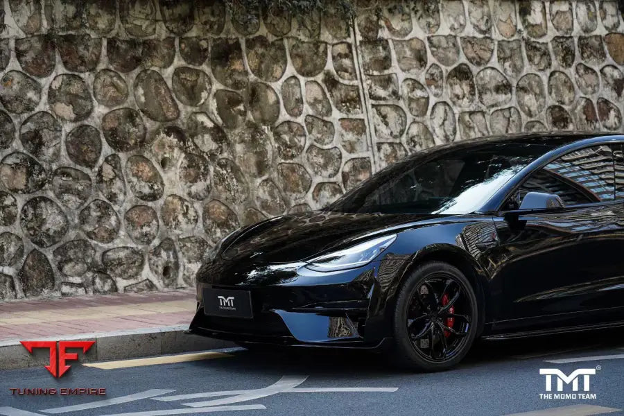 ROBOT Tesla Model 3 ’Crypton’ Front Bumper & Front Lip - Front Bumpers & Splitters