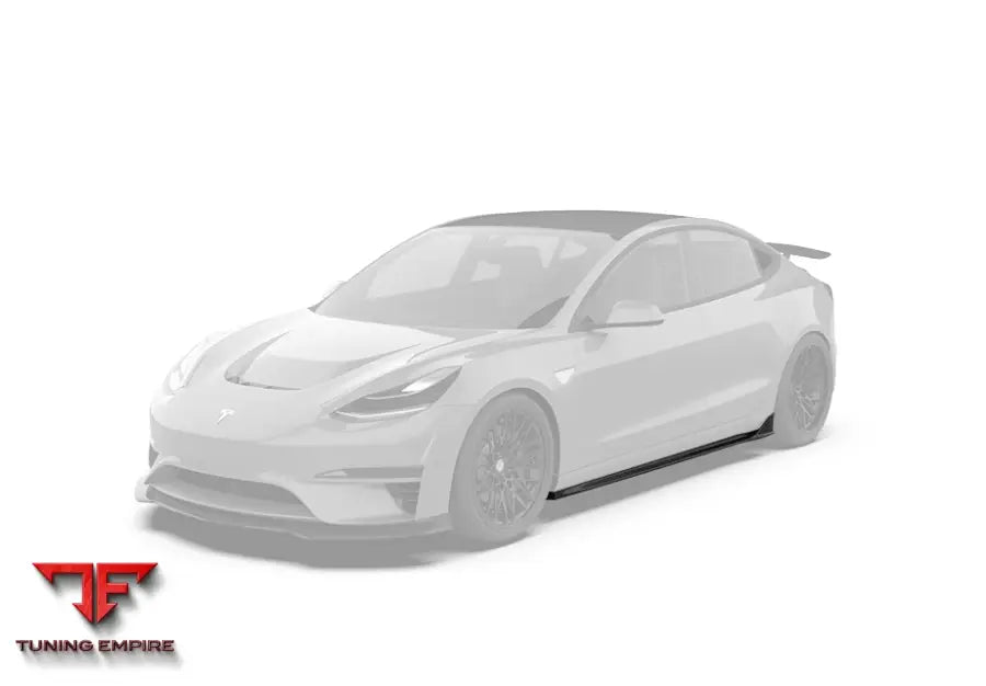 ROBOT Tesla Model 3 ’Crypton’ Side Skirts - Side Skirts