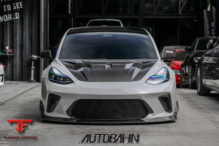 ROBOT Tesla Model 3 ’HACKER’ Narrowbody FRP Complete Body Kit - Full Body Kits
