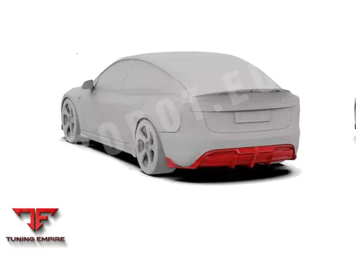 ROBOT Tesla Model 3 Highland Diffuser - Rear Bumpers & Diffusers