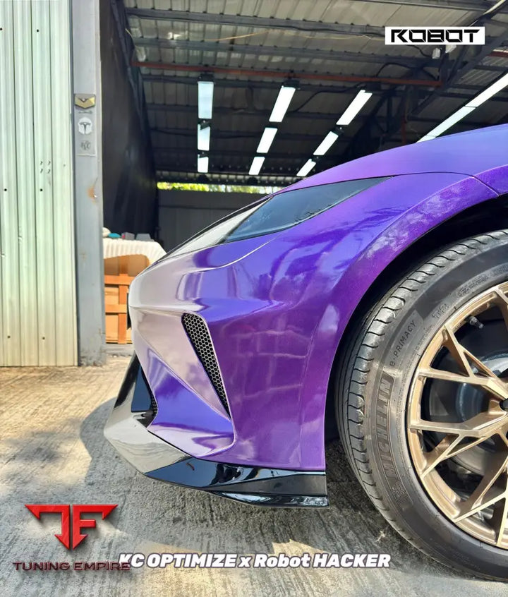 ROBOT Tesla Model 3 Highland ’HACKER’ Front Bumper & Front Lip - Front Bumpers & Splitters