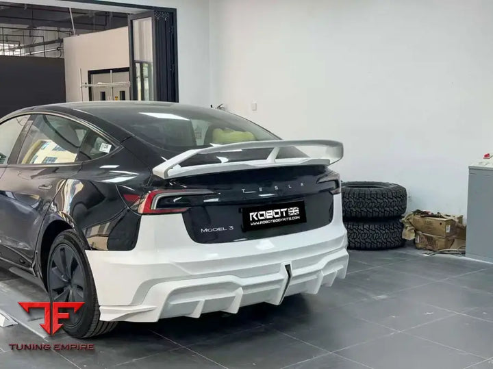 ROBOT Tesla Model 3 Highland ’HACKER’ Rear Bumper & Diffuser - Rear Bumpers & Diffusers