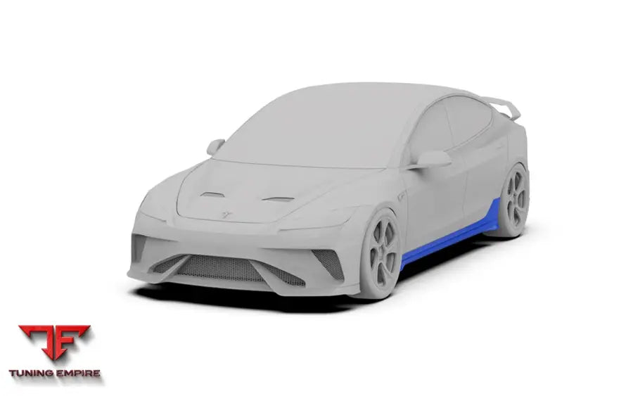 ROBOT Tesla Model 3 Highland ’HACKER’ Side Skirts - Side Skirts