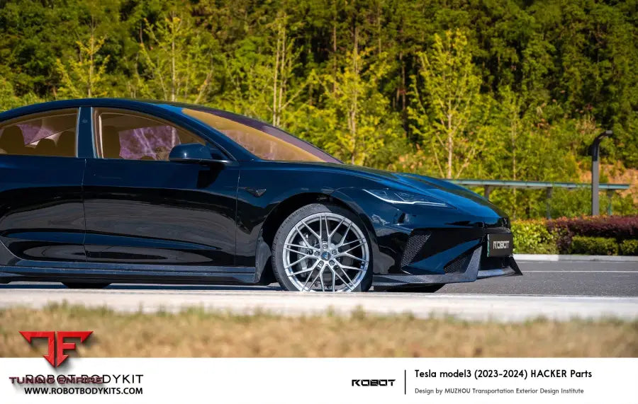ROBOT Tesla Model 3 Highland ’HACKER’ Side Skirts - Side Skirts