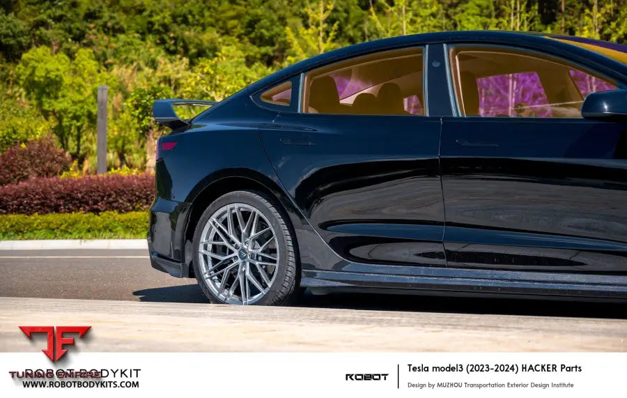 ROBOT Tesla Model 3 Highland ’HACKER’ Side Skirts - Side Skirts