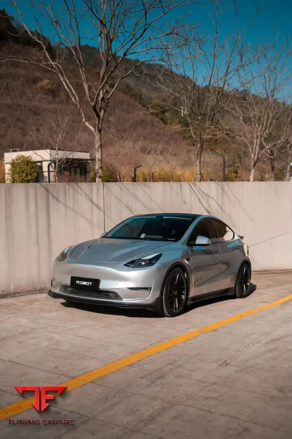 ROBOT Tesla Model Y Front Lip - Front Bumpers & Splitters