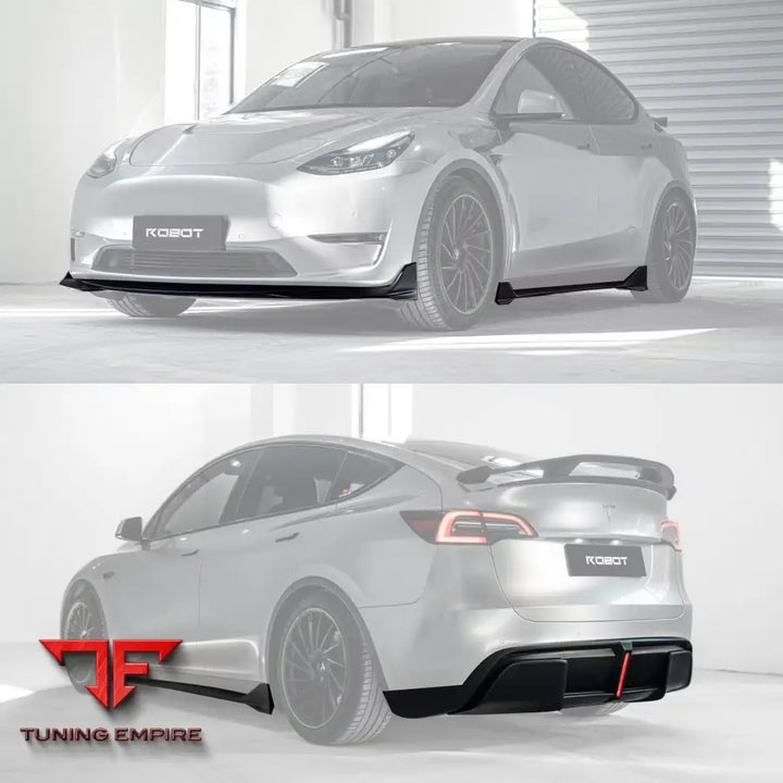 ROBOT Tesla Model Y Narrow Body Kit ’Hidrogai’ - Full Body Kits