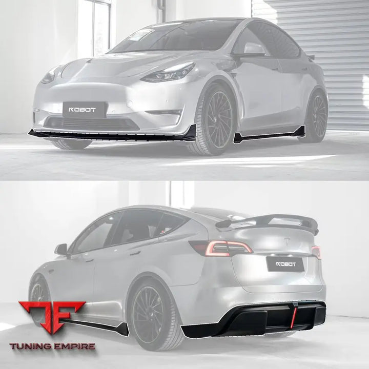 ROBOT Tesla Model Y Narrow Body Kit ’Hidrogai’ - Full Body Kits
