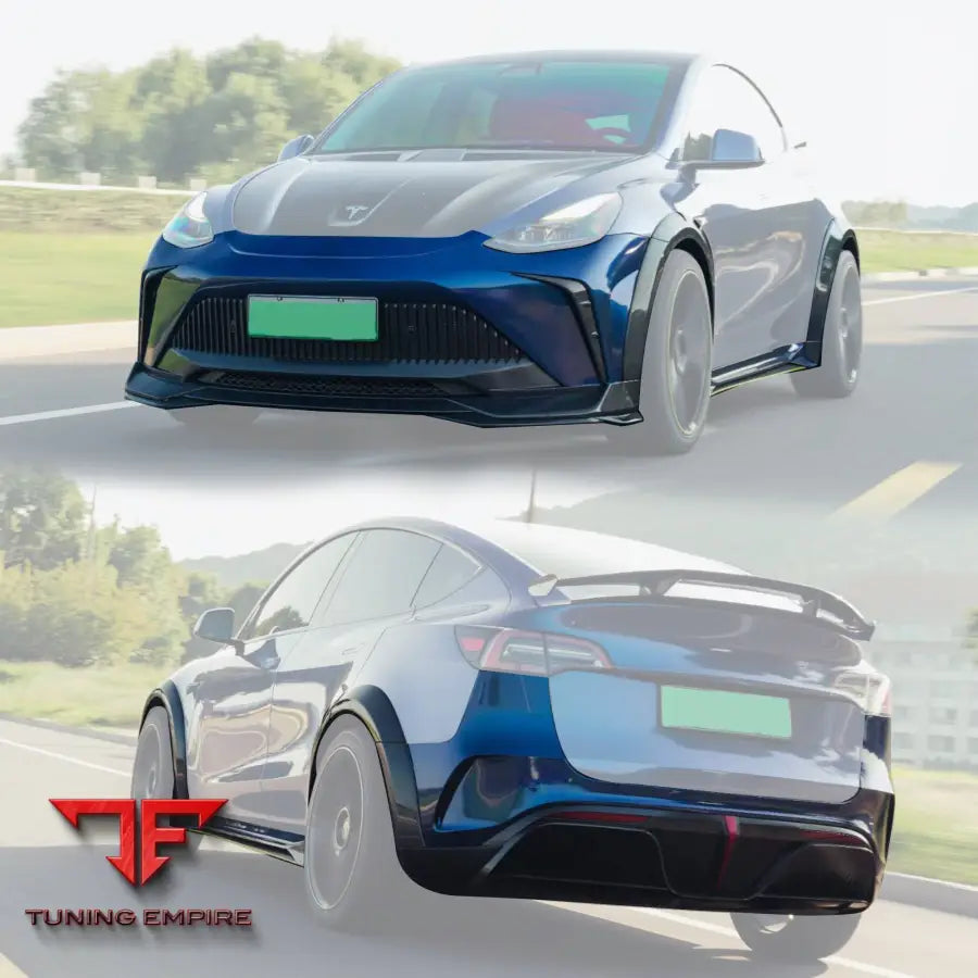 ROBOT Tesla Model Y Starship Polypropylene (PP/frp) Full widebody Body Kit - Full Body Kits