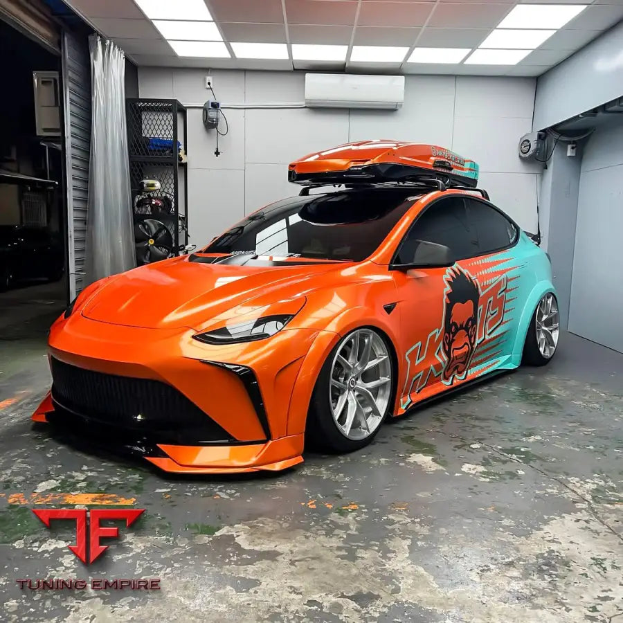 ROBOT Tesla Model Y Starship Polypropylene (PP/frp) Full widebody Body Kit - Full Body Kits