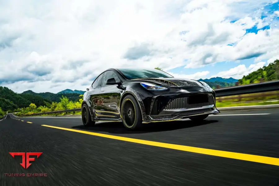 ROBOT Tesla Model Y Starship Polypropylene (PP/frp) Full widebody Body Kit - Full Body Kits