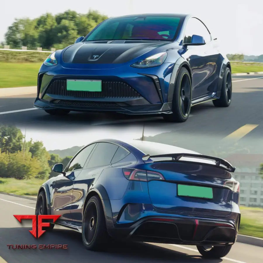 ROBOT Tesla Model Y Starship Polypropylene (PP/frp) Full widebody Body Kit - Full Body Kits