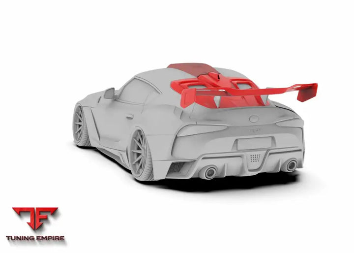 ROBOT Toyota GR Supra GT Wing Roof Scoop & Rear Window Louver - Spoilers & Rear Wings