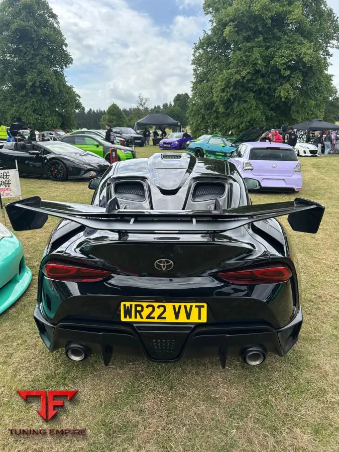 ROBOT Toyota GR Supra GT Wing Roof Scoop & Rear Window Louver - Spoilers & Rear Wings