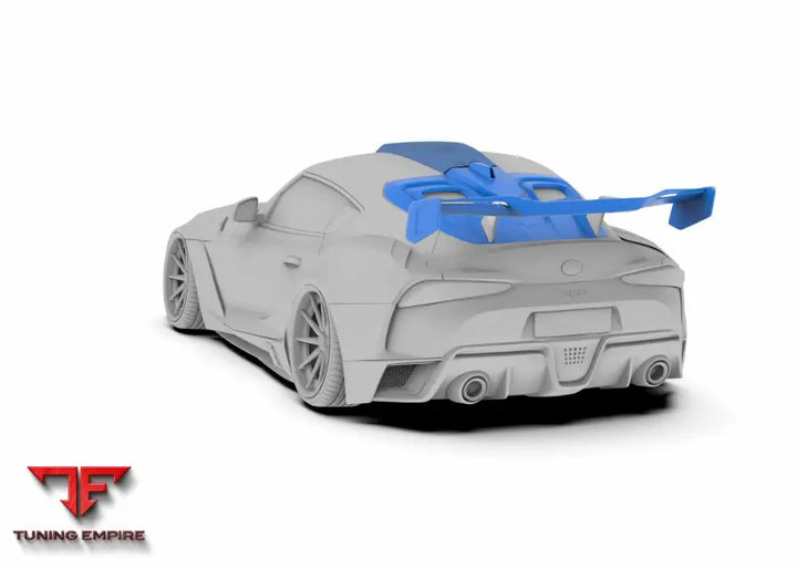 ROBOT Toyota GR Supra GT Wing Roof Scoop & Rear Window Louver - Spoilers & Rear Wings