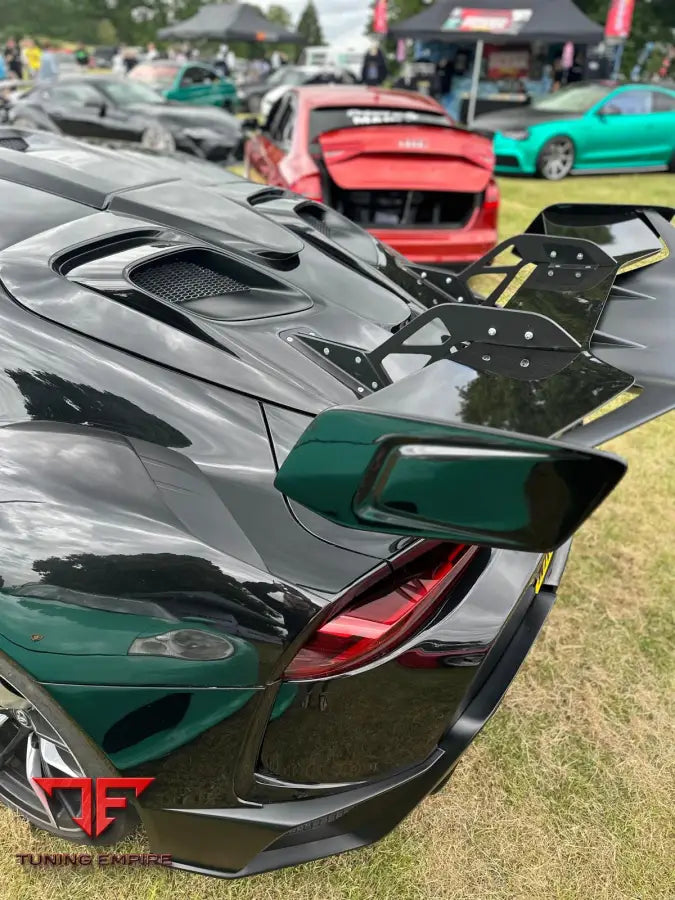 ROBOT Toyota GR Supra GT Wing Roof Scoop & Rear Window Louver - Spoilers & Rear Wings