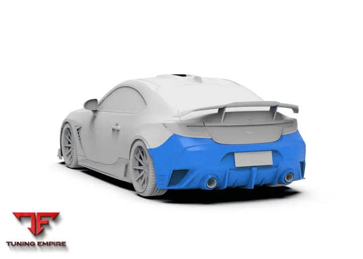 ROBOT Toyota GR86 / BRZ Narrow Rear Bumper & Diffuser - Rear Bumpers & Diffusers