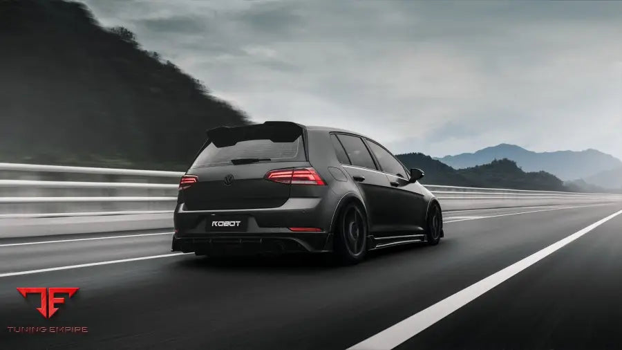 ROBOT Volkswagen Golf / GTI MK7.5 Rear Diffuser (Mk7.5 Only) - Rear Bumpers & Diffusers