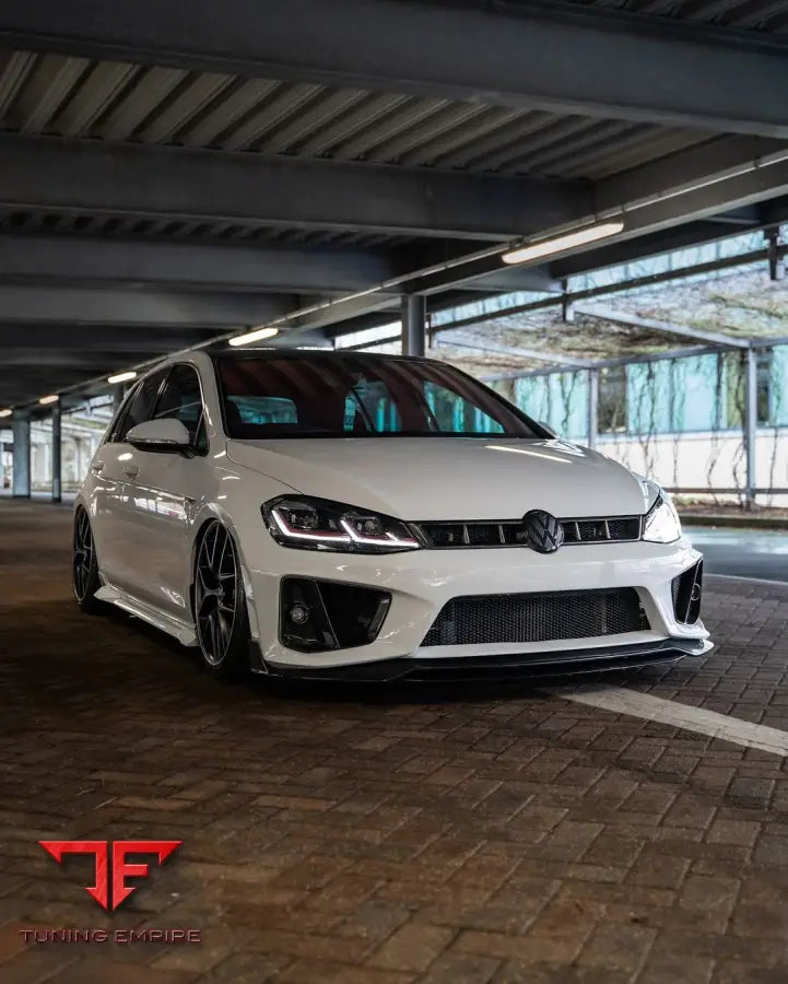 ROBOT Volkswagen Golf / GTI / Golf R MK7 MK7.5 FRP Complete Front Bumper - Front Bumpers & Splitters