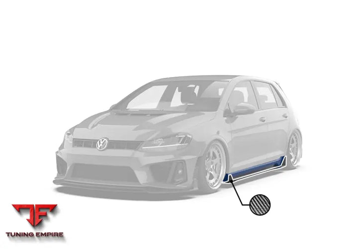 ROBOT Volkswagen Golf / GTI / Golf R MK7 MK7.5 Side Skirts - Side Skirts