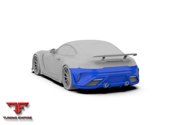 ROBOT Works Mercedes AMG GT Rear Bumper & Diffuser - Rear Bumpers & Diffusers