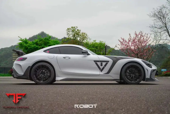 ROBOT Works Mercedes AMG GT Side Skirts - Side Skirts