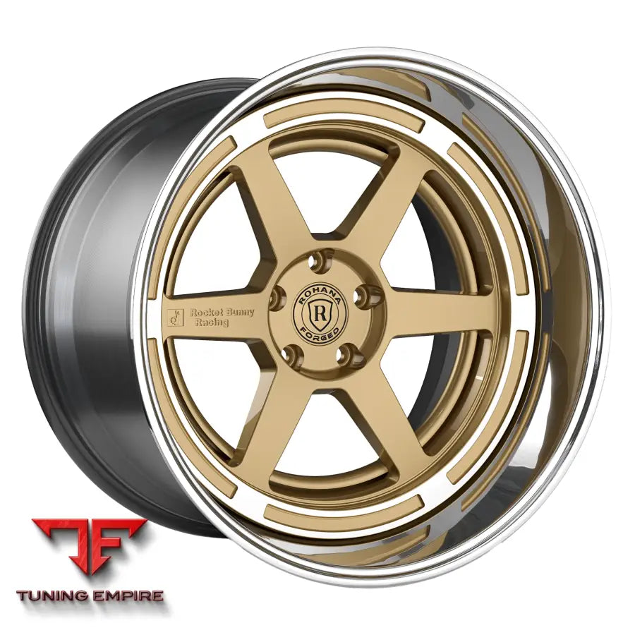 Rohana RPM-1 forged wheel in gold